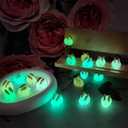 10 x 14 PCS Easter Mini Rabbits Bulk Resin Bunny Figurines for Miniature Landscape Garden Aquarium Potted Accessories Home Prank Game Dollhouse Decor