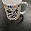 Hijie Mom Coffee Mug - Mom Gifts From Daughter Son Husband, Appreciation Gifts for Mother, Best Mother Mug, 11 Oz Ceramic Cup