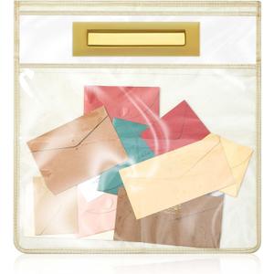 Zhanmai Mail Slot Catcher Hook and Loop Indoor Mail Slot Catcher Cover for Front Door to Protect Privacy Post Letter Boxes for Small Package, Magazine, No Screws Needed