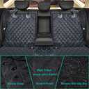 ANOSOSPECIAL Dog Car Seat Cover for Back Seat Cover,Non Stick Fur Rear Seat Protector for Pet,Nonslip Waterproof Durable Universal Fit Interior Backseat Covers for Auto Van SUV