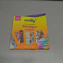 Welly Bandage Color Changing Refill Pack | Adhesive Flexible Fabric Bandages | Assorted Shapes and Patterns for Minor Cuts, Scrapes, and Wounds - 100 Count