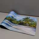 Large Mouse Pad Extended Gaming Mouse Pad 12''X31.5'' Maldives Islands Ocean Tropical Computer Desk Mat Long Keyboard Pad with Stitched Edges