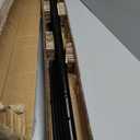 4 ft Black Metal Fence Post, T Posts Fencing for Wire Mesh Fence, 8-Pack