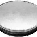 Vent Systems 6" Galvanized Steel End Cap. 6 Inch Duct Fitting Diameter. Ducting End Cup. Sewer End Cup. Steel Plug with Rubber Gasket. Dryer Duct Plug