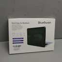 BlueSwan Anti-Cracking Hard Shell Case Compatible with MacBook Pro 14-inch M5 2025 2024-2021 Release M4 M3 M2 M1 Pro/Max Chip, Anti-Fingerprint Soft TPU Bumper, Frosted Midnight Green