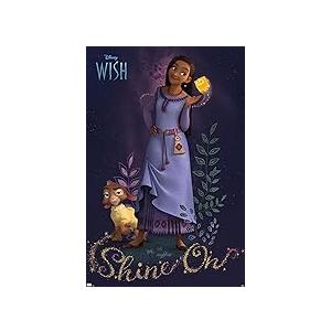 Trends International Disney Wish - Asha Wall Poster, 34L x 22.4W, Unframed Version, Pack of 2
