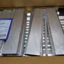 Land Guard 2 Pack 6x3x2 ft Galvanized Metal Raised Garden Bed, 2FT Deep Root Elevated Planter Box Steel Large Vegetable Flower Bed Kit, Silver