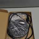 110W Bird Bath Heater for Outdoors in WinterSubmersible Pond Deicer,Cast Aluminum Thermostatic Chicken Water Heater (Black)