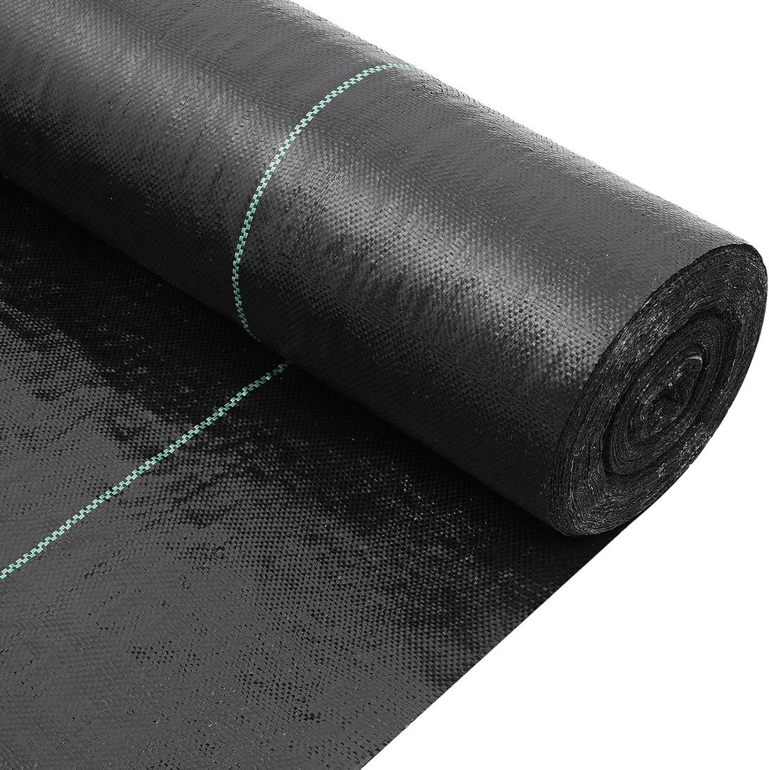 forimo Driveway Fabric,5x500 ft Road Fabric Commercial Weed Barrier Fabric, Landscape Fabric Heavy Duty 4OZ French Drain Fabric for Erosion Control,Landscape Fabric,Weed Barrier,Construction Projects