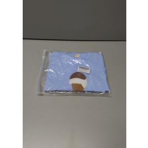 Toddler Baby Girls Clothes Short Sleeves T-Shirt Tops + Shorts Cute Summer Outfits Set (Blue)