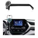 PZK Car Phone Mount for 20202024 2025 Toyota Highlander L/LE/Hybrid XLE/Nightshade Accessories 8inch Screen Magnetic 15W Fast Wireless Charger Cell Phone Holder Not Affect Vent (Not fit 12.3 inch)