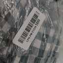 Solino Home Linen Napkins Set of 8-100% Linen Gingham Green Dinner Napkins 20 x 20 Inch - Handcrafted and Machine Washable - Gingham Check - Christmas, Dark Green 