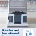 Hynes Eagle Travel Backpack 40L Flight Approved Carry on Backpack Men Large Cabin Weekender Laptop Backpack Women 15.6 inches