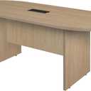 Romig Legacy 6 ft Racetrack Conference Table - Noble Oak (71W" x 35D" x 29"H)