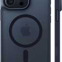 TORRAS for iPhone 13 Pro Max Case [Fit for MagSafe][12FT Military Grade Drop Tested] Magnetic Translucent Shockproof Slim Tough Anti-Fingerprint Case for iPhone 13 Pro Max, Black