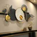 JFUJFU Modern Geometric Wall Art Sculpture - Large Metal Decor for Home
Abstract, 3D, Decor for Living Room & Bedroom