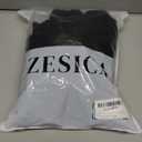 ZESICA Women's Summer Smocked Midi Dress 2026 Casual Puff Short Sleeve Flowy Tiered Boho Beach Vacation Long Dresses (Medium, Black)