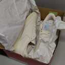 Reebok Unisex-Adult Club C Sneaker, Chalk/ Alabaster/ Essential Blue, 10.5 US Men