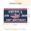 250th Anniversary USA Flag 3x5 FT 3-Ply Double Sided Flag Outdoor