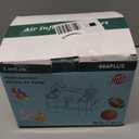 Balloon Pump 4-in-1 Electric Balloon Inflator with Triple Inflating Ports for All Balloons Air Filler Machine for Sports Balls Inflator Deflator for Inflatables (Green)