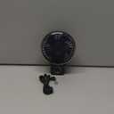 Portable Handheld Fan 5200mAh, USB Rechargeable Foldable Electric Personal Small Mini Hand Held Fan, 22Hrs Runtime, 6 Speeds, LED Display, Battery Powered, Gift for Men, Women, Travel, Outdoor, Makeup (Black)