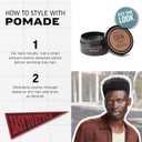American Crew POMADE FOR HOLD AND SHINE 3 OZ for Men | Men's, Like Styling Gel, High Shine