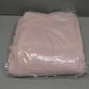 TTLOJ Rectangle Rug for Play Tent, Decorative Area Rug, Fluffy Soft Mat Pad for Kids' Playhouse, Nursery, Children's Room Decor, Dormitory Velvet 50.5" Lx38.5" W Pink