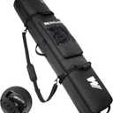 Snowboard Bag with Wheels, Padded Roller Snowboard Bag for Single Snowboard and Snowboard Boots, Length in (160cm, blk)