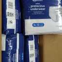 Amazon Basics Unisex Protective Underwear, Overnight Absorbency, Extra Large, 48 Count, (4 Packs of 12)
