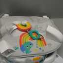 Bright Starts Learn-to-Sit Baby Floor Seat, 2-Positions Grow with Infant, Portable Baby Chair, Includes Sensory Toys, Unisex, 4-12 Months, Playful Paradise (Multicolored)