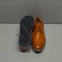 Mofri Men's Casual Dress Shoes Formal Oxford (7.5, Brown Pu)