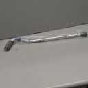 Medline Aluminum-Chrome Offset Walking Cane, Adjusts 2938 & Supports Up to 300 Lbs. Mobility Aid Provides Balance for Seniors & Adults