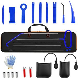 25 PCS Professional Car Tool Kit, 66 Inch Stainless Steel Repair Tools