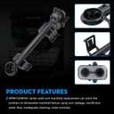 WPW10340542 Dishwasher Center Wash Arm Manifold Support compatible with Whirlpool KitchenAid Kenmore Manifold Arm Support WDT730PAHW0 WDT780SAEM0 Replace W10380275 AP6019913 2311037