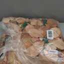 Ling's moment Boho Wedding Arch Flowers Kit Pack of 4, 2pcs Hanging Artificial Floral Arrangement 2pcs Chiffon Drapes Ceremony Fake Silk Rose Arbor Rustic Farmhouse Party Decor, Fall Orange Swags