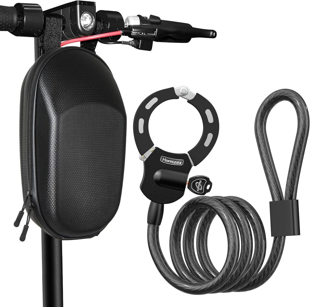 Scooter Lock with Bag, Scooter Locks Anti Theft 39.37 inch, Lock for Electric Scooter, Electric Scooter Accessories
