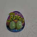 JA-RU Glow in The Dark, Glitter, & Neon Colored Putty Set. (1 Packs of 2) Squishy Bouncy Slime for Kids & Adult. Stress Relief Sensory Therapy Autism ADHD Toy. Party Favor Easter Noise Putty. 5052-6s
