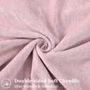 decorUhome Summer Couch Throw Pillow Covers 16x16 Set of 2, Decorative Soft Velvet Modern Cozy Chenille Pillow Cases with Elegant Design for Sofa Bed Living Room Home Decor, Blush Pink