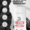 Bossman Unisex, All Natural Deodorant for Men & Women | Aluminum Free | 24 Hours of Protection | Hammer Scent