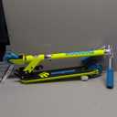 Mongoose Trace Kick Scooter for Youth Adult Boys and Girls, Quick-Release, Lightweight & Easy Folding Scooter, Bike Style Grips, Supports 176 lb Up to 220 lbs