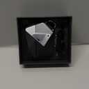 Aulumu A39 Geometric AirPods Pro 3 Case with Lock | Protective Cover with Nylon Buckle | Alloy Armour | Compatible with Apple AirPods Pro 3rd Generation Case (2025)  Black