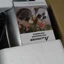 Shiatsu Foot Massager with Heat,Vibration,Air Compression and Deep Kneading for Plantar Fasciitis, Neuropathy, Improve Foot Wellness, Gifts for Women & MenSilver