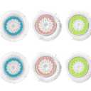 Facial Cleansing Brush Head Replacements Compatible with Clarisonic Mia 1, Mia 2, Mia Fit, Alpha Fit, Smart Profile Uplift, Deep Pore Face Brush Head Replacement Cleaning Tool (2 Pack)