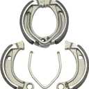 Front Brake Shoes for Polaris Sportsman 90 110 Outlaw 110 2001 2002 2003 2004 2005 2006 2007 2008 2009 2010 2011 2012 2013 2014 2015 2016 2017 2018 2019 2020 2021 2022 2023 2024 Brakes Drum 338 MC0271