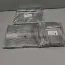 WDF 180 Pieces Silver Plastic Silverware - Silver Plastic Cutlery - Fancy Plastic Silverware Heavy Duty - 60 Forks 60 Knives 60 Spoons - Disposable Plastic Utensils Perfect for Party/Valentines Day