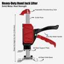 Arm Jack Construction Lifting Tool, Heavy Duty Cabinet Jack, Adjustable Furniture Lifter for Installing Cabinets, Doors, Glass 440 lbs Load Capacity, with Scale (3.5" Height (Max Lift 9cm))