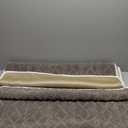 Vctops Geometric Jacquard Plush Sofa Couch Covers Farmhouse Neutral Non Slip Sectional Couch Cover Soft Warm Sofa Slipcover for Dogs, Children, Pets Furniture Protector (Brown, 36"x94")