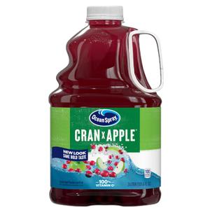 Ocean Spray Cran-Apple Cranberry Apple Juice Drink, 101.4 Fl Oz Bottle (Pack of 1) (EXP 04/21/27)