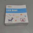 Dog Lick Bowl, Bestalk Anxiety Relief Lick Mat for Dogs, Non-Slip Freeze Licking Bowl Enrichment Puzzle Feeder for Distraction, BPA Free Silicone, Dishwasher Safe(Purple,S)