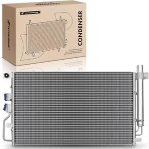 A-Premium Air Conditioning A/C Condenser Compatible with 2010-2015 Chevrolet Equinox & 2010-2015 GMC Terrain, Replace# 20839794
